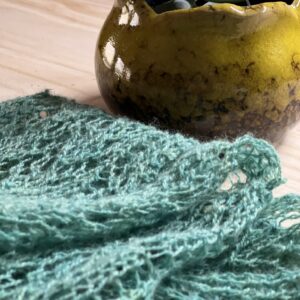 Cascading Diamonds Knit Lace Scarf Pattern