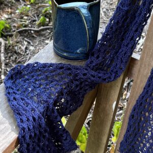 Waterfall Lace Scarf Pattern